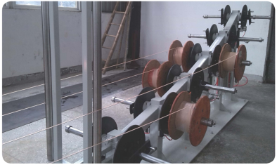 ZCN08D-4、8、12頭氣動漲力可調(diào)式放線架